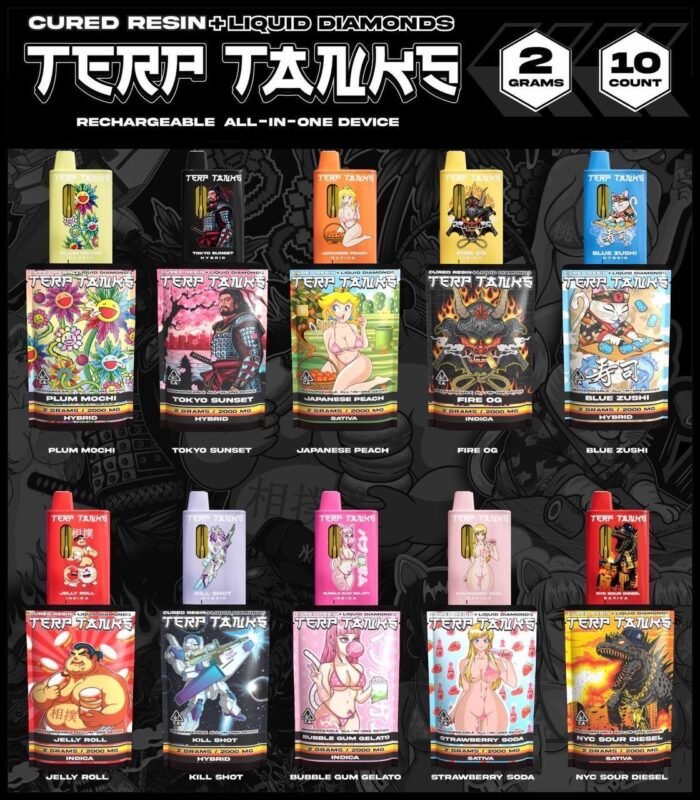 terp tanks 2g disposable​